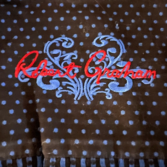 Robert Graham Polka Dot Dress Shirt - Picture 3 of 8